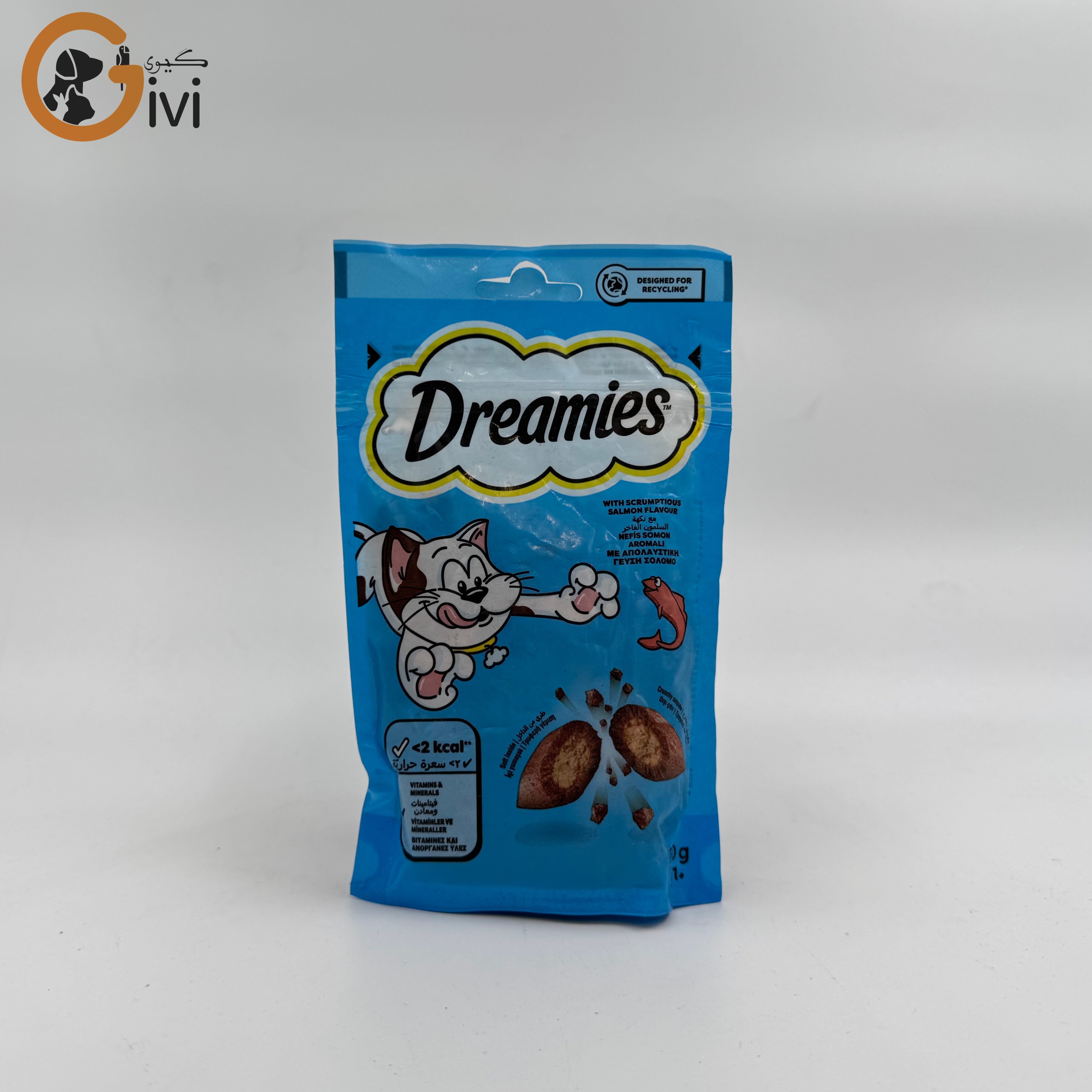 تشویقی Dreamies با طعم ماهی